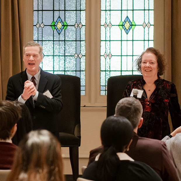 Kevin Rhodes ’85 and Melinda “Lindy” Lopes ’85